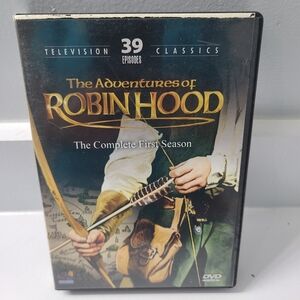 The Adventures of Robin Hood The Complete First Season DVD 2008, 3-Disc Set B&W